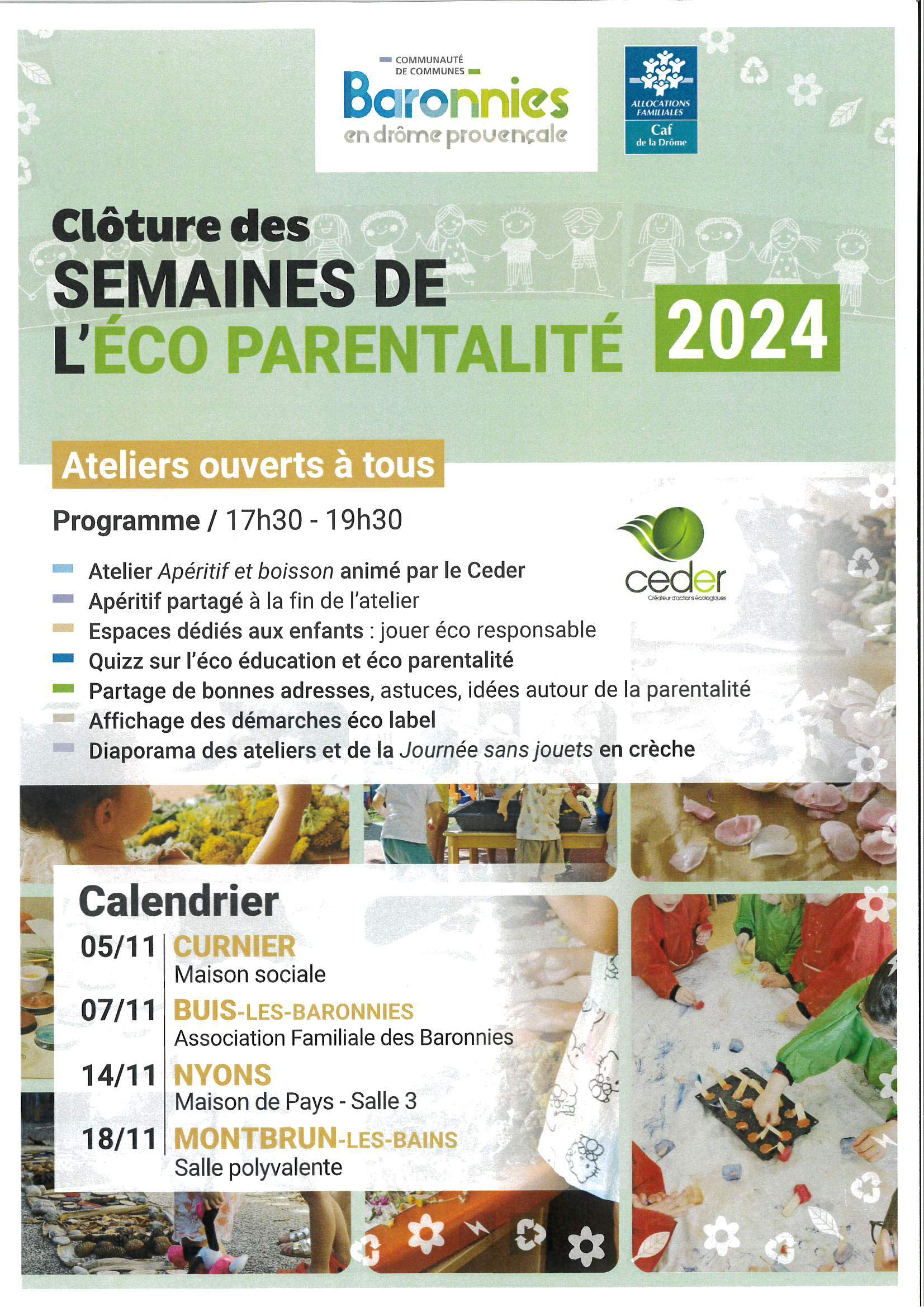 CCBDP semaine de l'éco parentalité 2024