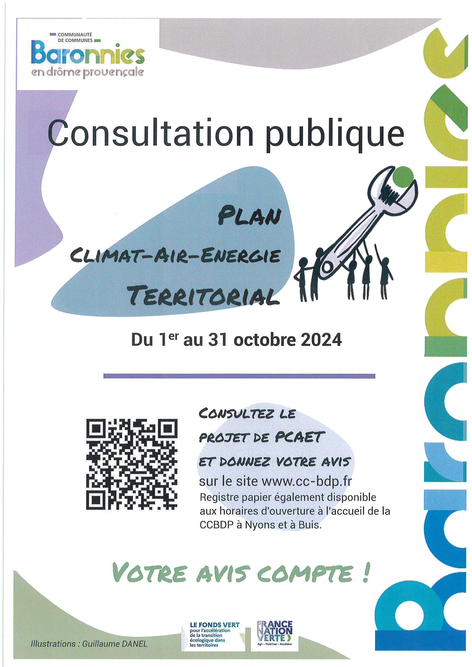 consultation publique CCBDP PCAET